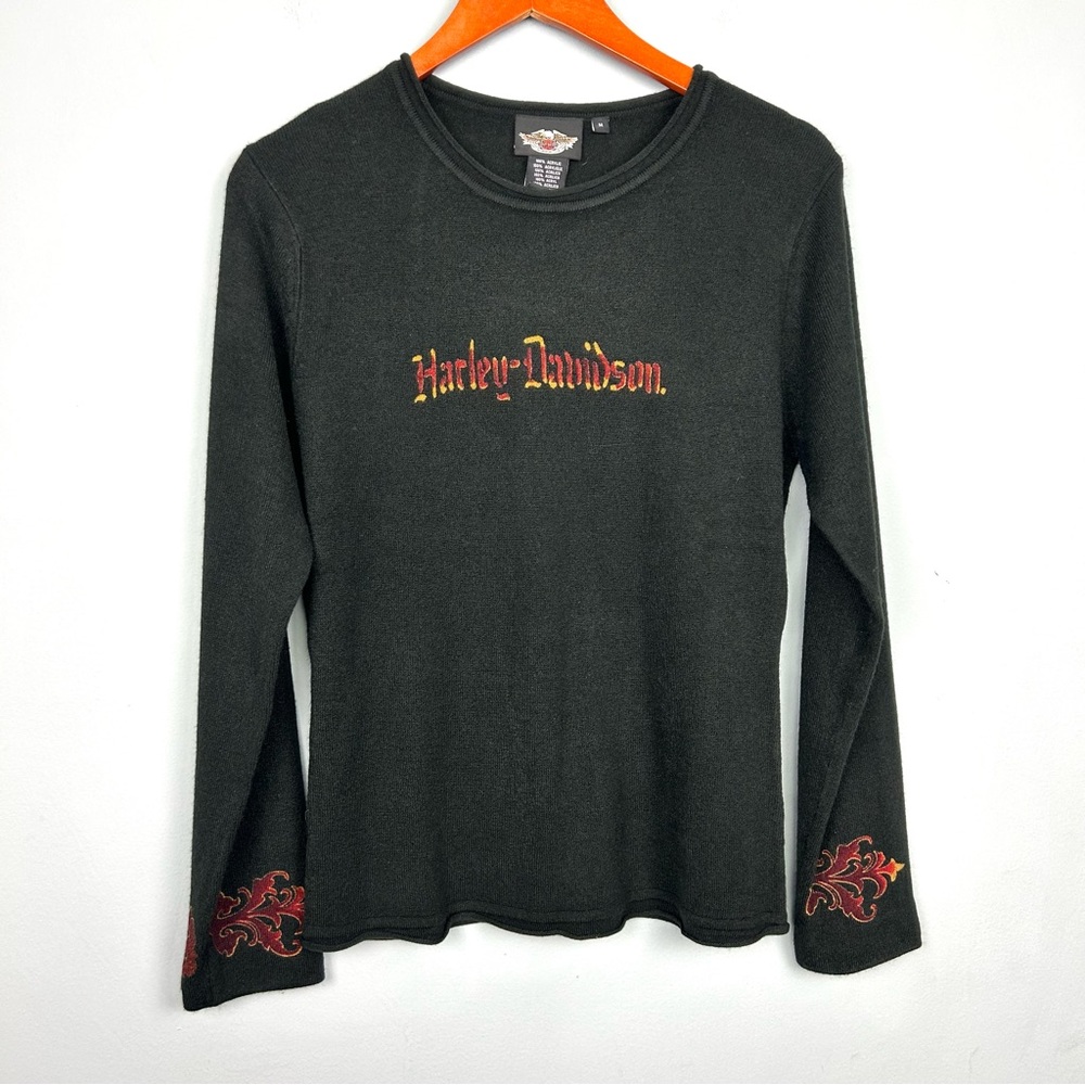 Harley-Davidson women’s Black Long Sleeve sweatshirt size M